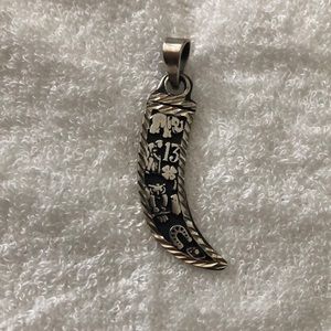 Sterling Silver Good Luck Charms Pendant